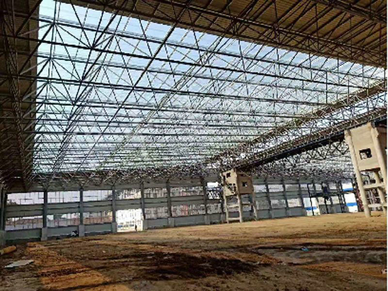 福祥工貿(mào)儲配中心項目原煤場封閉煤棚