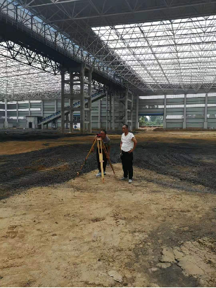 山東華中重鋼工程案例——福祥工貿(mào)儲配中心原煤棚封閉項目